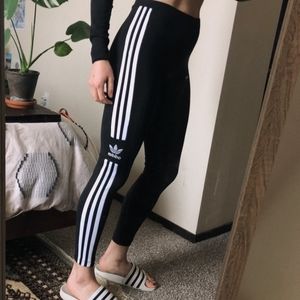 Adidas 3-Stripe Full-Length Leggings